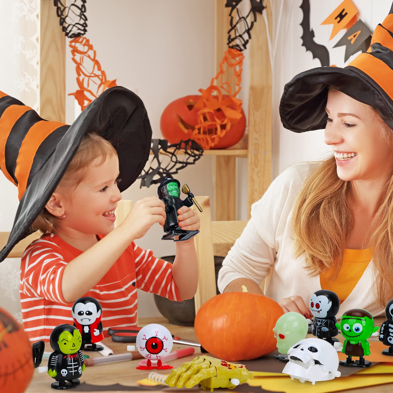 Foto 5 | Toy Life Halloween De Wind Up Toys, 19 Unidades, Para Fiestas Infantiles - Venta Internacional.