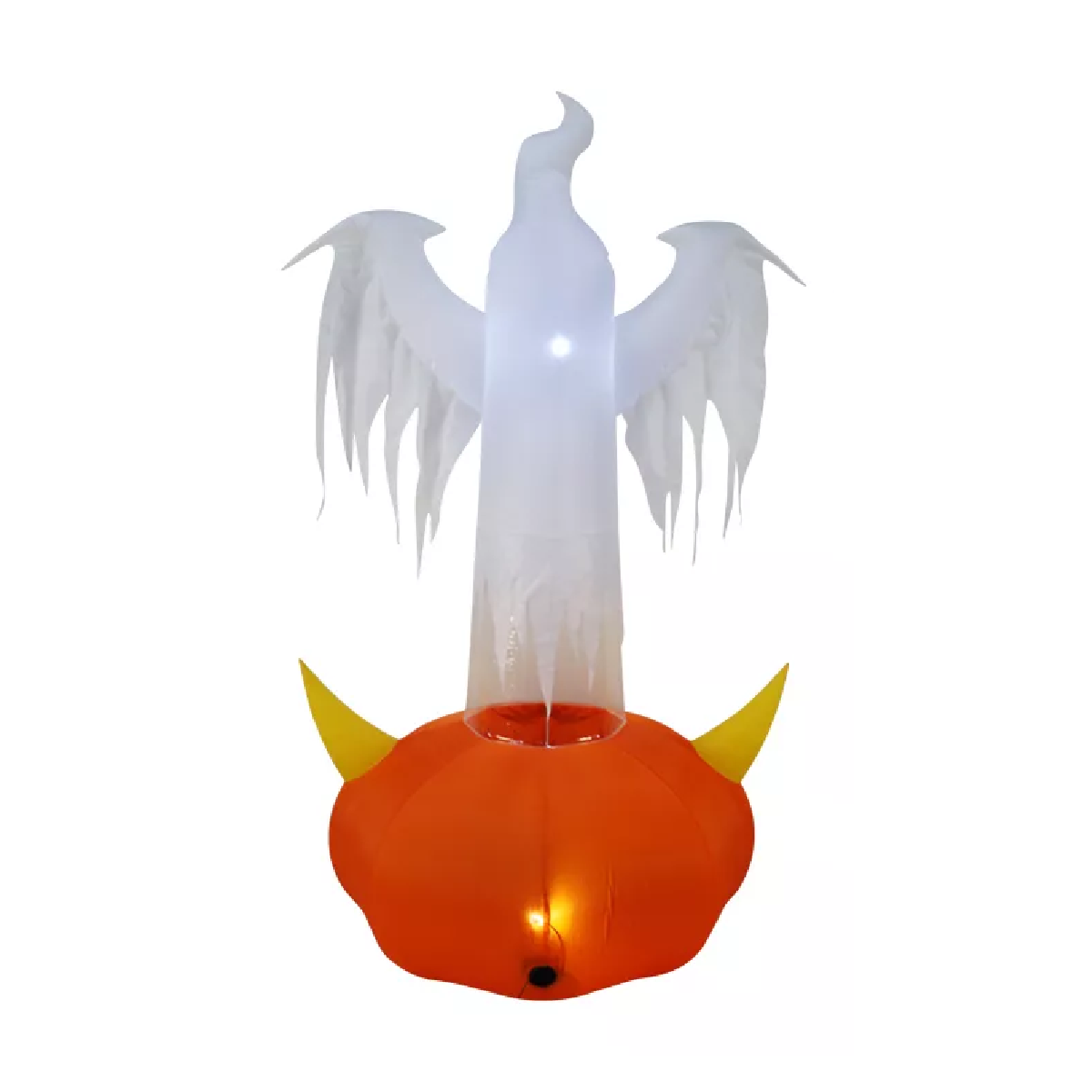 Foto 4 pulgar | 2.4m Halloween Inflable Decorar Calabaza Fantasma Blanco Led