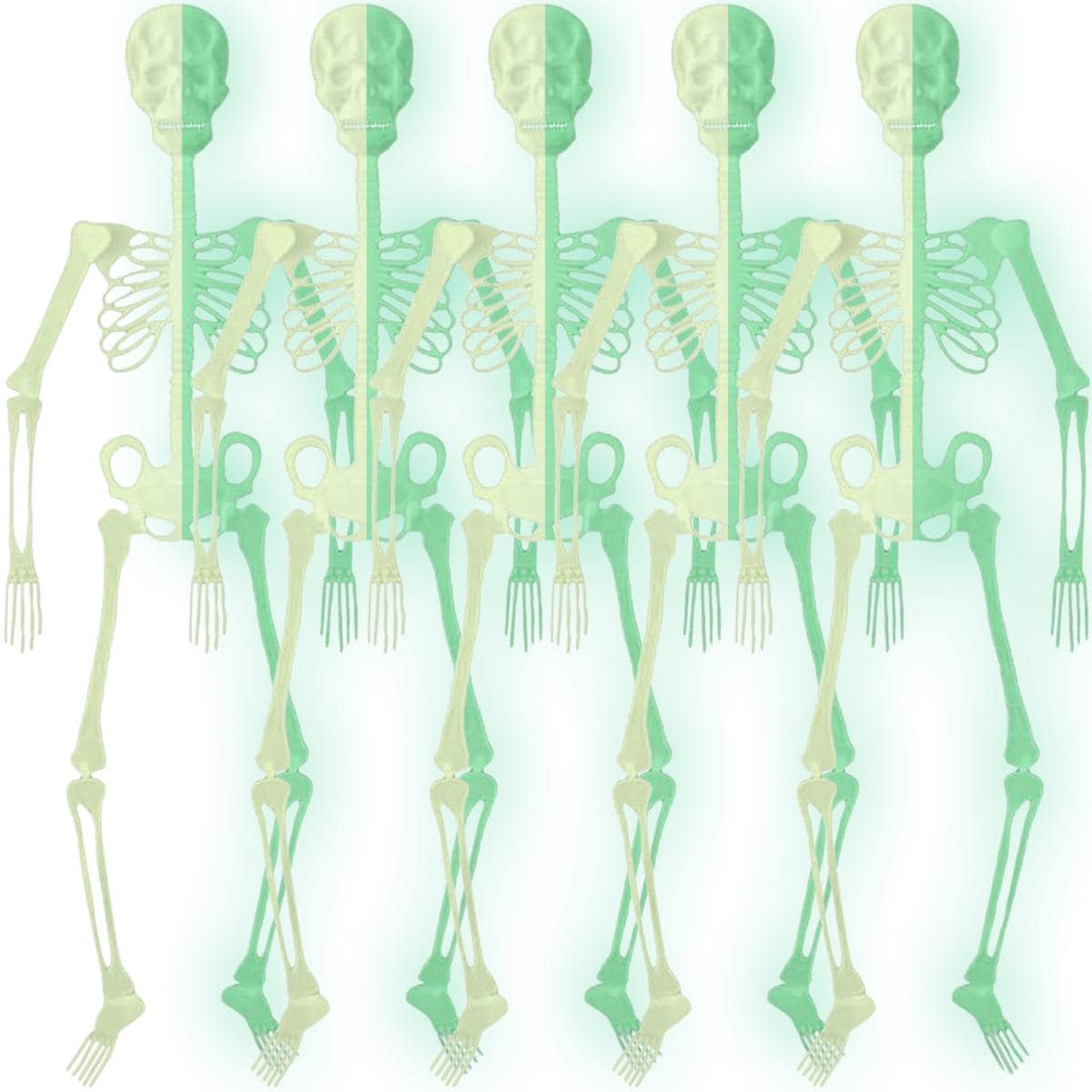 Decorativo Que Brilla En La Noche Ventdepot Mxskz-005 5 Piezas Verde $1,695
