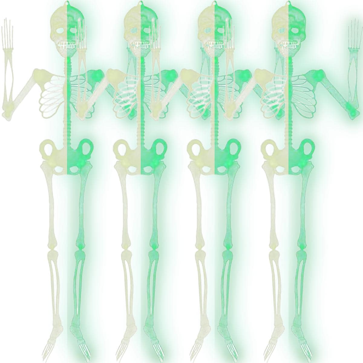 Adorno De Varios Tamaños Ventdepot Mxskv-004 4 Piezas Verde $702