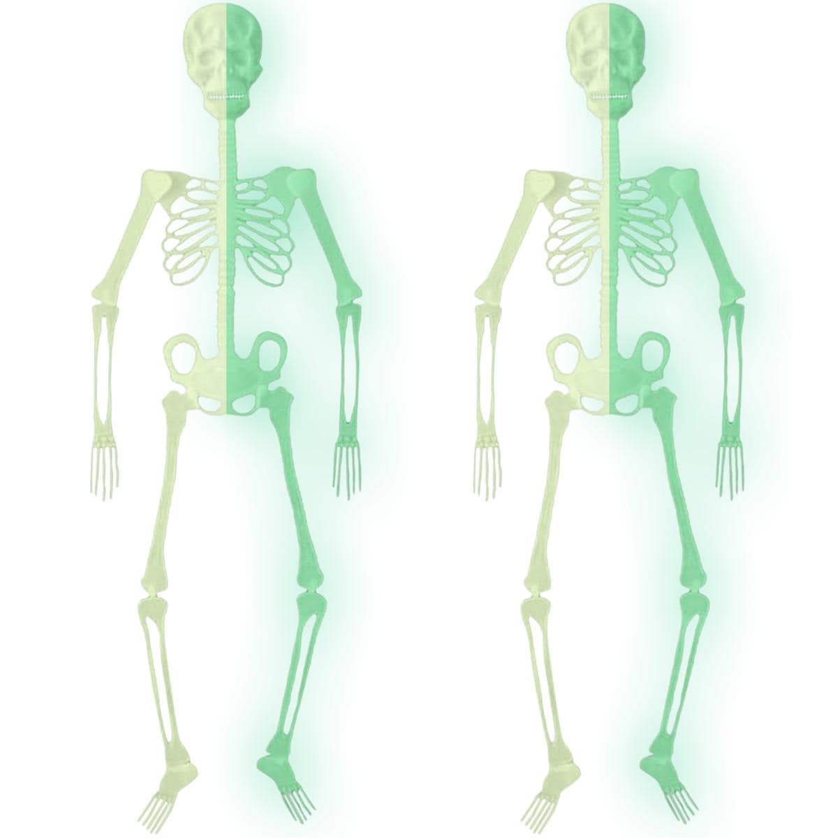 Decorativo De Huesos Ventdepot Mxskz-002 2 Piezas Verde $678