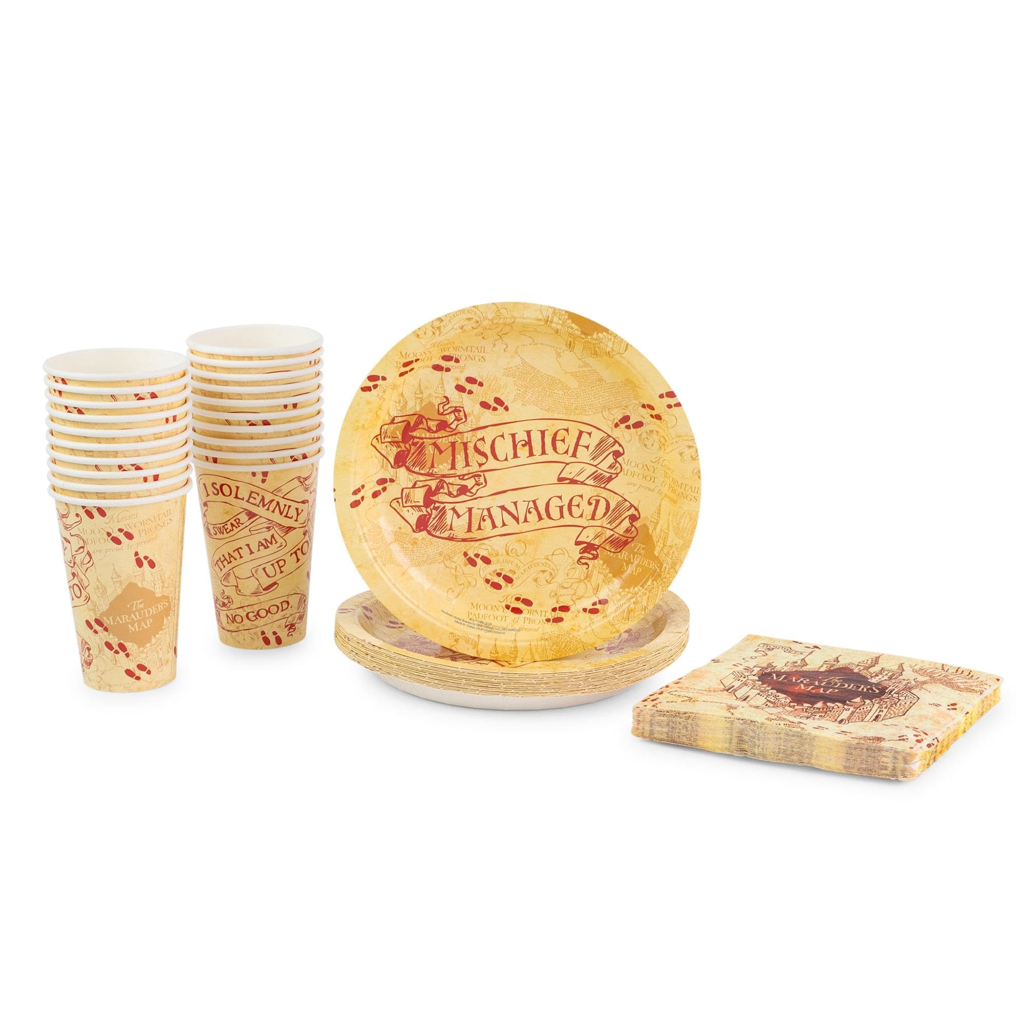Foto 1 | Juego De Vajilla De Fiesta Silver Buffalo Harry Potter, 60 Piezas - Venta Internacional.