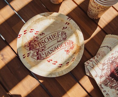 Foto 5 | Juego De Vajilla De Fiesta Silver Buffalo Harry Potter, 60 Piezas - Venta Internacional.