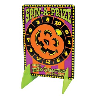 Foto 1 | Prize Wheel Game Halloween Spinner Wood Carnival Party - Venta Internacional.
