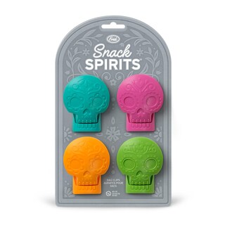 Foto 1 | Clips Para Bolsas Originales De Fred Snack Spirits Con Diseño Del Día De Los Muertos - Venta Internacional.