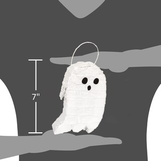 Foto 2 | Decoración Única Para Piñata Con Forma De Mini Fantasma Espeluznante Para Halloween - Venta Internacional.