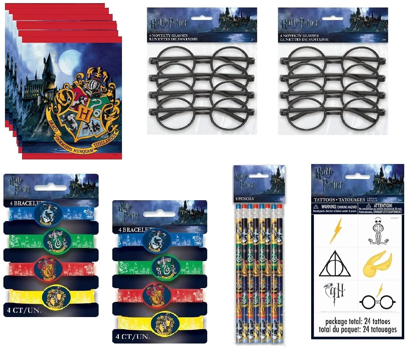 Foto 2 pulgar | Artículos De Fiesta Únicos Para Cumpleaños De Harry Potter Con Bolsas De Botín - Venta Internacional.