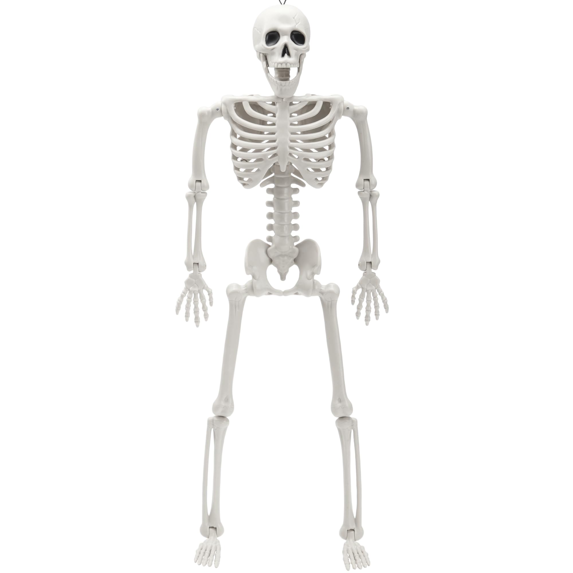 Foto 2 pulgar | Decoración De Esqueleto Joyin, 40 Cm, Posable Para Halloween, 1 Unidad, Color Blanco - Venta Internacional.