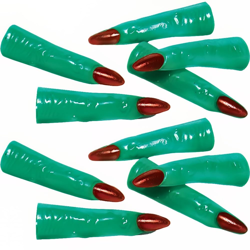 Foto 2 pulgar | Accesorio Para Halloween Amscan Plastic Witch Finger, Color Verde - Venta Internacional.