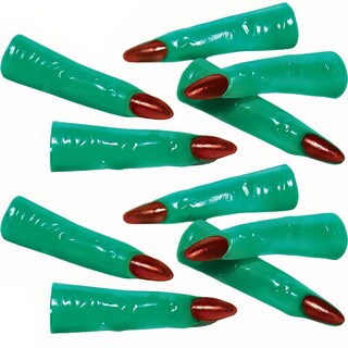 Foto 1 | Accesorio Para Halloween Amscan Plastic Witch Finger, Color Verde - Venta Internacional.