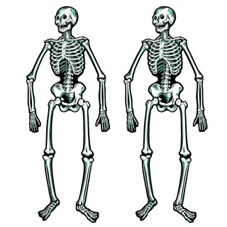 Foto 1 | Jointed Skeletons Beistle, 22 Cm, 2 Unidades Por Paquete Para Fiesta De Halloween - Venta Internacional.