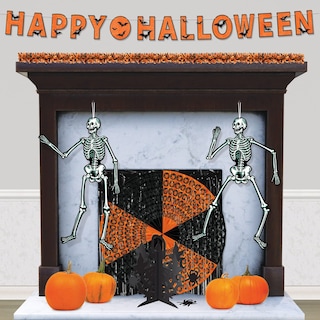 Foto 4 | Jointed Skeletons Beistle, 22 Cm, 2 Unidades Por Paquete Para Fiesta De Halloween - Venta Internacional.