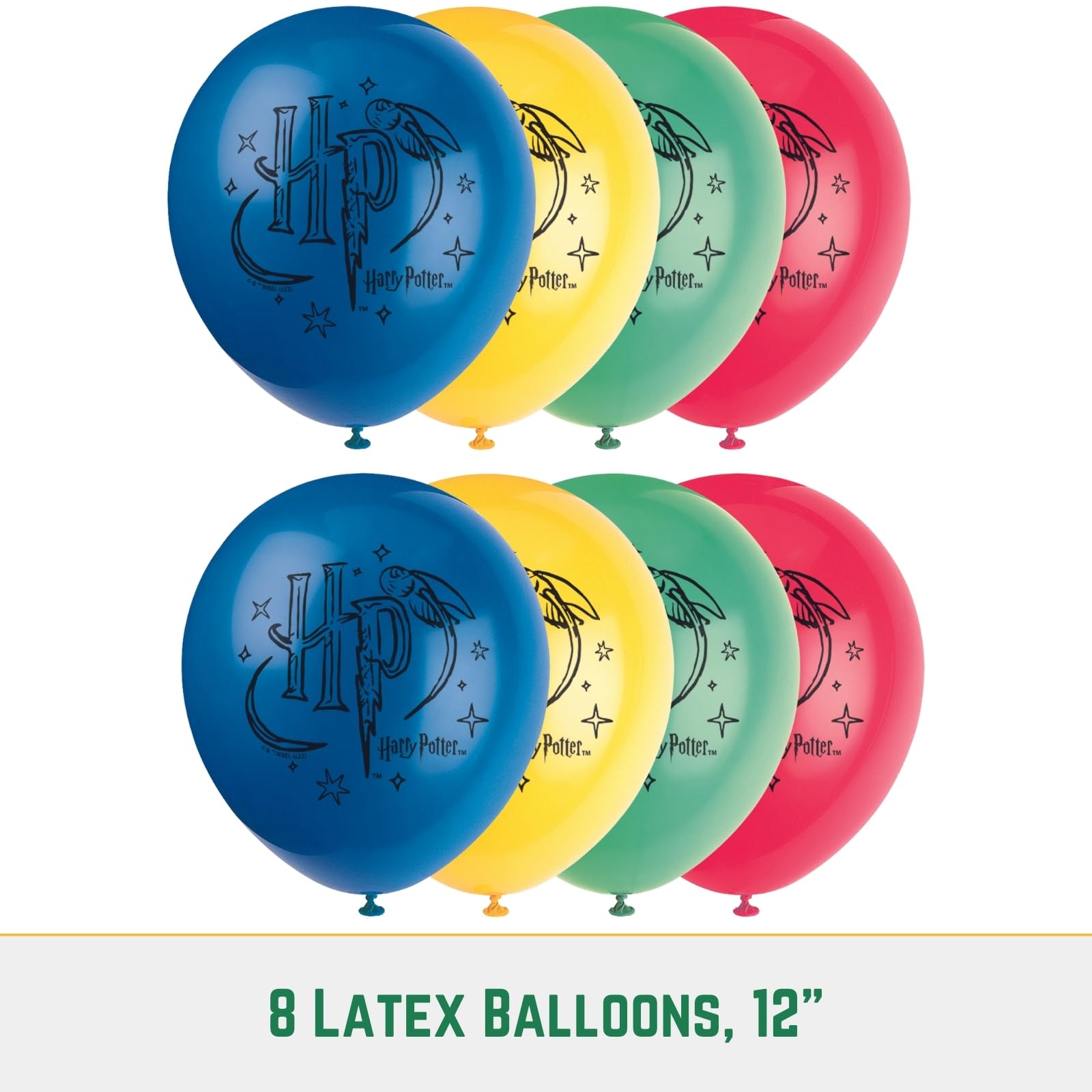 Foto 4 pulgar | Paquete De Globos Únicos De Látex De Harry Potter 8 De 30 Cm Y 1 Lámina De 45 Cm - Venta Internacional.