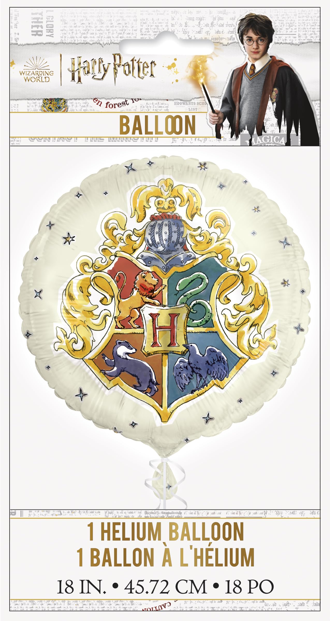 Foto 5 | Paquete De Globos Únicos De Látex De Harry Potter 8 De 30 Cm Y 1 Lámina De 45 Cm - Venta Internacional.
