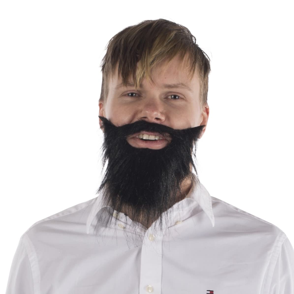 Foto 3 pulgar | Disfraz Estadounidense Con Barba Y Bigote Postizos De 7 Cm De Largo - Venta Internacional.