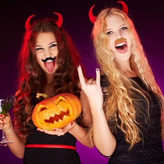 Foto 5 | Set De Bigotes Falsos Whaline Novelty, 48 Piezas, Para Fiesta De Disfraces - Venta Internacional.