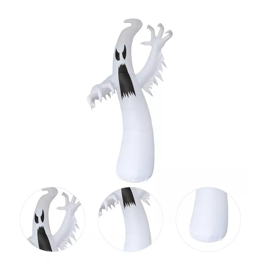 Foto 5 pulgar | Fantasma Inflable BELUG para Halloween 12 Pies y 3/6 M Blanco