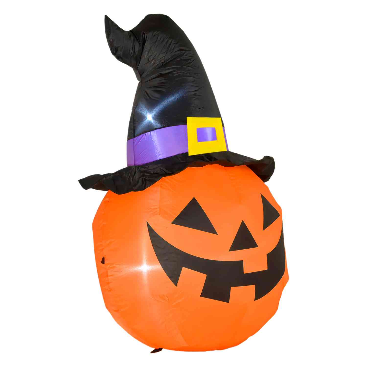 Foto 3 pulgar | Inflable Halloween Cabeza Calabaza Led 120 Cm