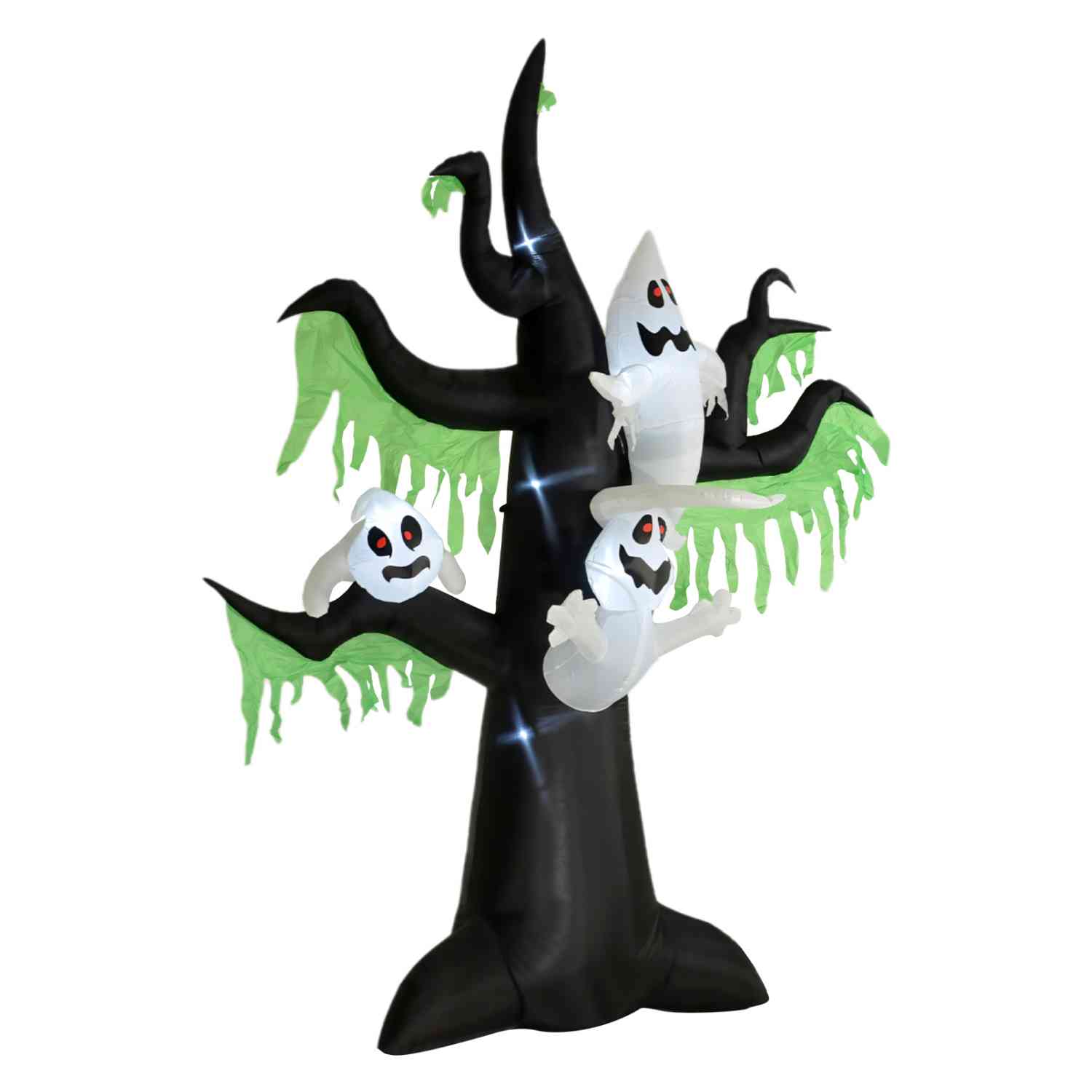 Foto 5 pulgar | Inflable Halloween Arbol Fantasmal Led 310 Cm