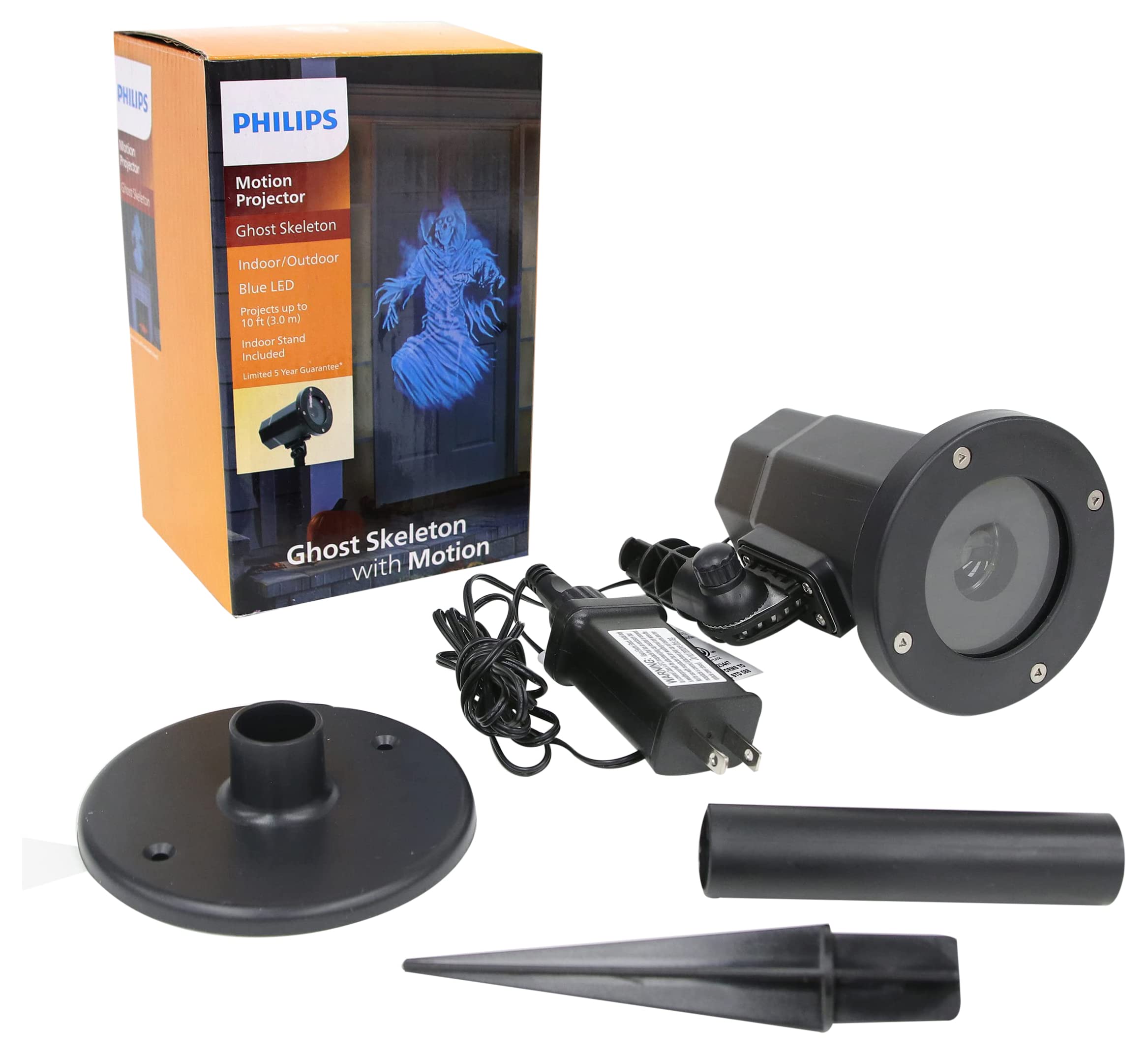 Foto 1 | Proyector De Decoración De Halloween Philips Led Blue Ghost - Venta Internacional.