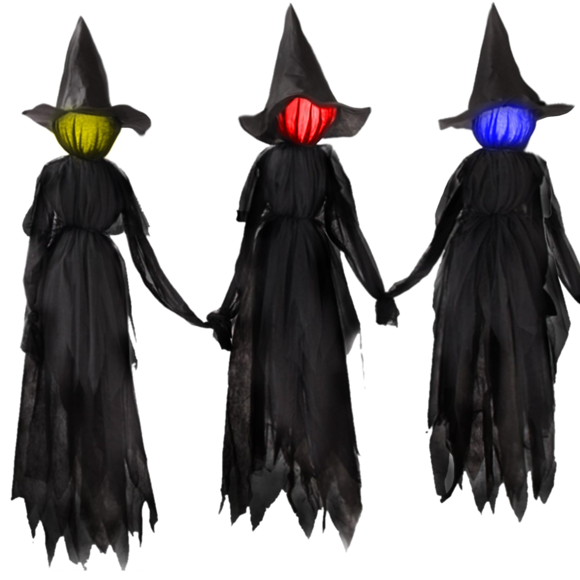 Foto 2 pulgar | Decoraciones De Halloween Winemana Witches De 6 Pies Con Colores Cambiantes - Venta Internacional.
