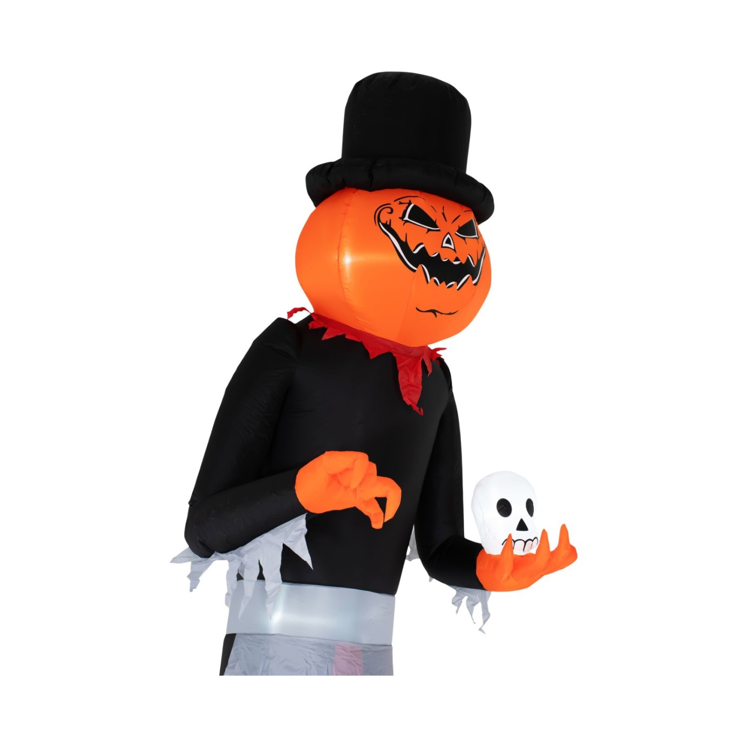 Foto 9 pulgar | Inflable Halloween Gigante Hombre Calabaza 3.50m Luces Led Houzer
