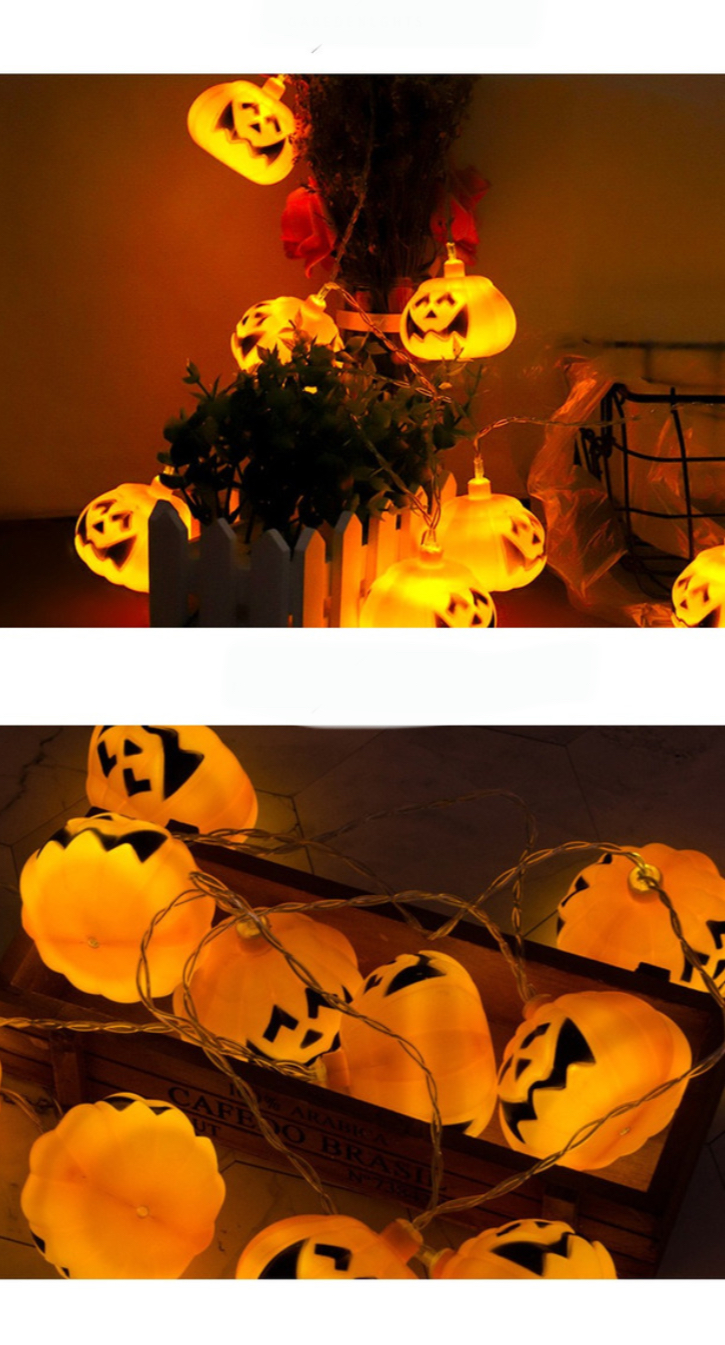 Foto 4 pulgar | Serie de Luces Halloween Funbu Pumpkin Luz Led 3metros