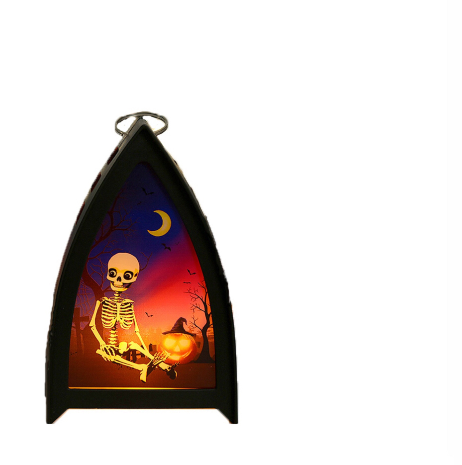 Lámpara Electrónica Triangle Skull para Halloween