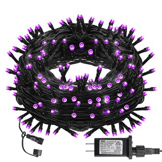 Foto 1 | Cadena de Luces Dazzle Bright Halloween 300 Led 100 Pies Morado - Venta Internacional