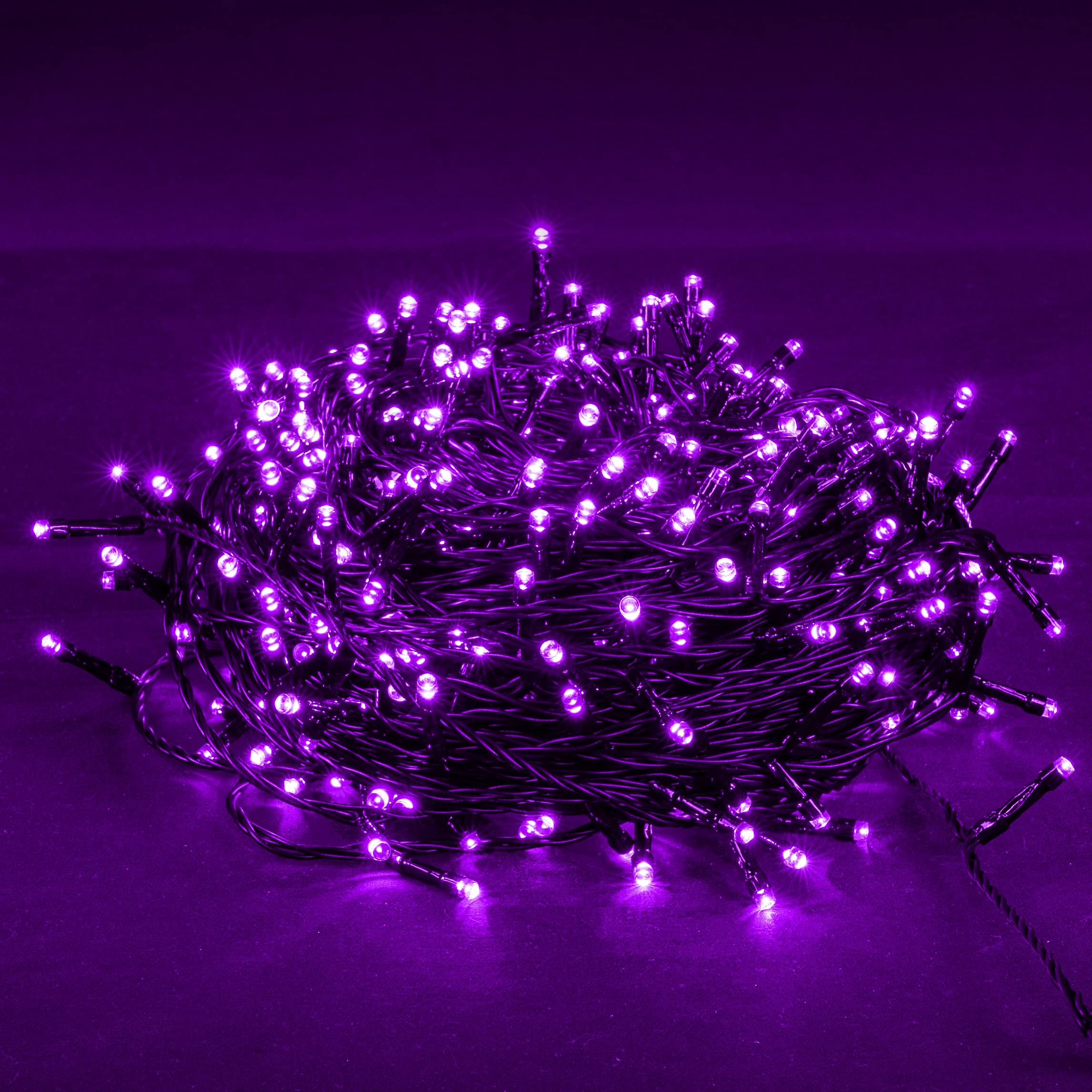 Foto 5 pulgar | Cadena de Luces Dazzle Bright Halloween 300 Led 100 Pies Morado - Venta Internacional