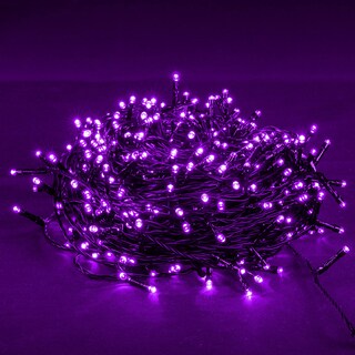 Foto 4 | Cadena de Luces Dazzle Bright Halloween 300 Led 100 Pies Morado - Venta Internacional