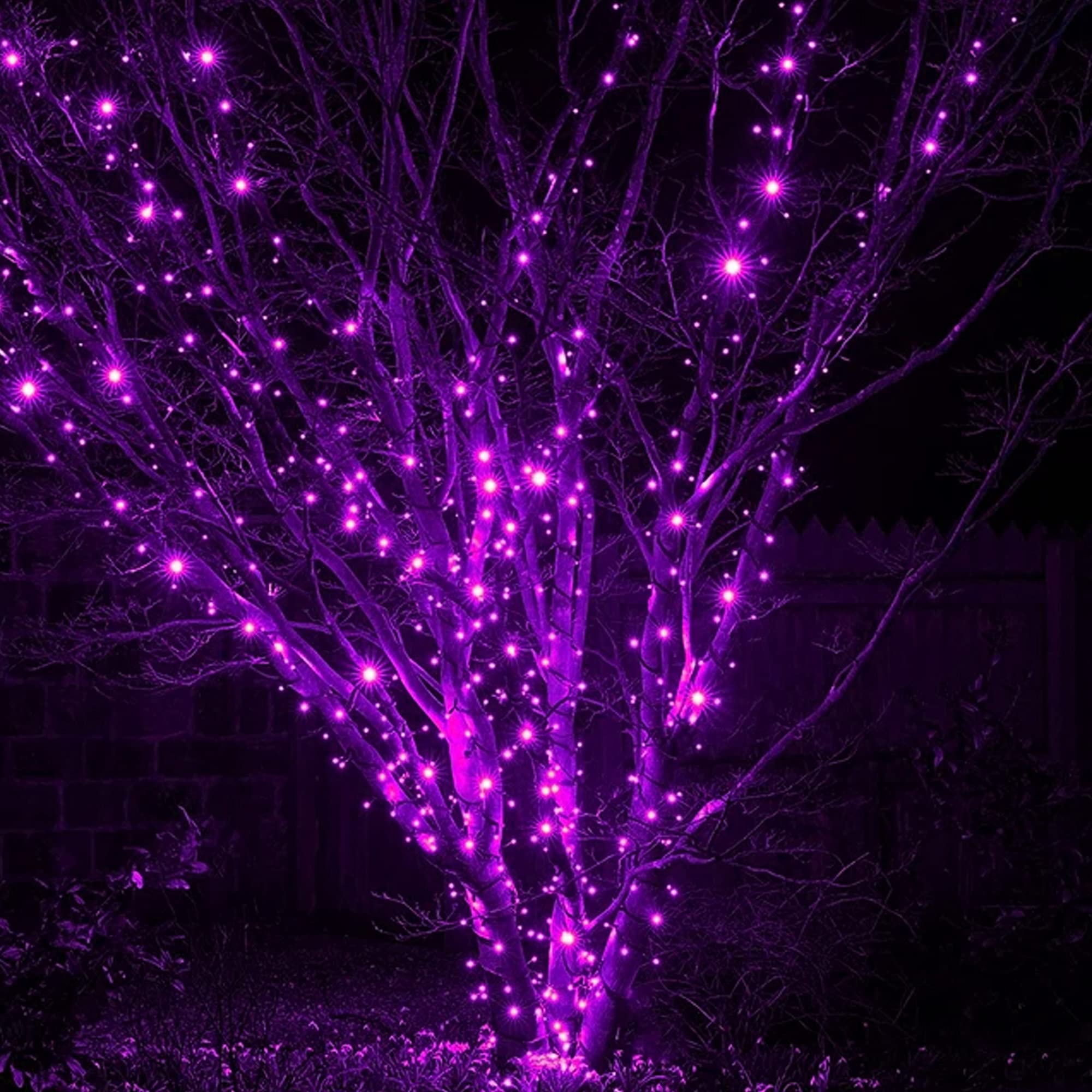 Foto 7 pulgar | Cadena de Luces Dazzle Bright Halloween 300 Led 100 Pies Morado - Venta Internacional