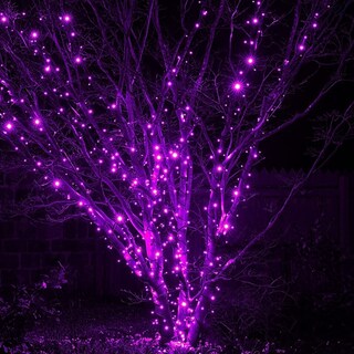 Foto 6 | Cadena de Luces Dazzle Bright Halloween 300 Led 100 Pies Morado - Venta Internacional