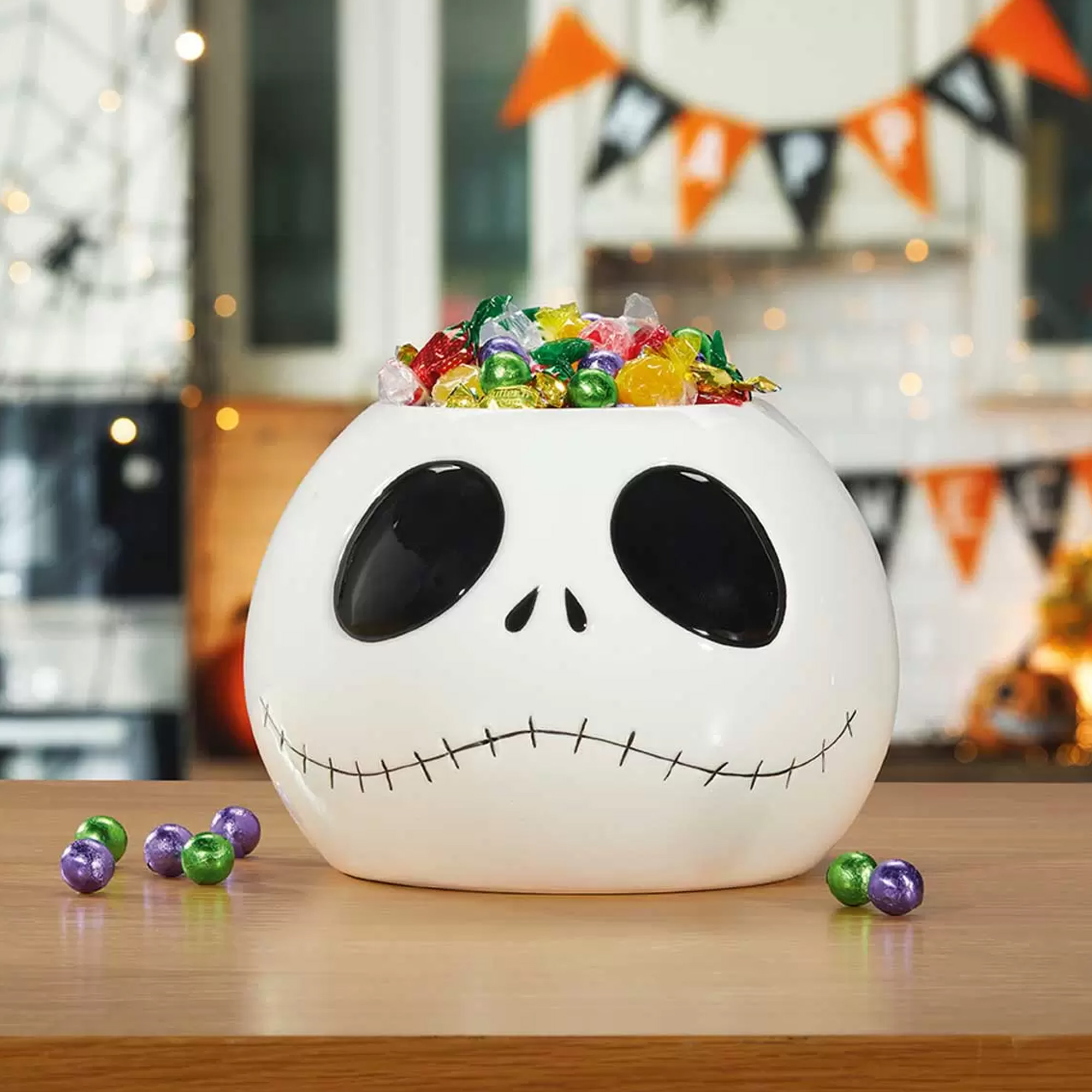 Foto 2 | Tazón Para Dulces De Cerámica Jack Halloween