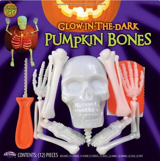 Foto 2 | Kit Para Tallar Y Decorar Calabazas Funworld Skellington Bones - Venta Internacional.