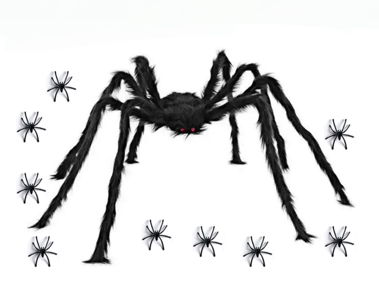 5m Araña Decoracion Adorno Halloween Articulos Para Fiestas