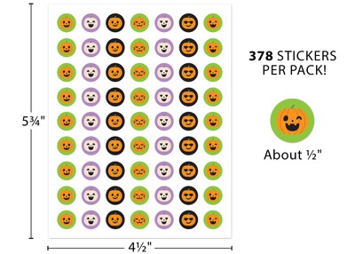 Foto 3 | Pegatinas Con Recursos Creados Por Profesores, Mini Calabazas De Halloween - Venta Internacional.