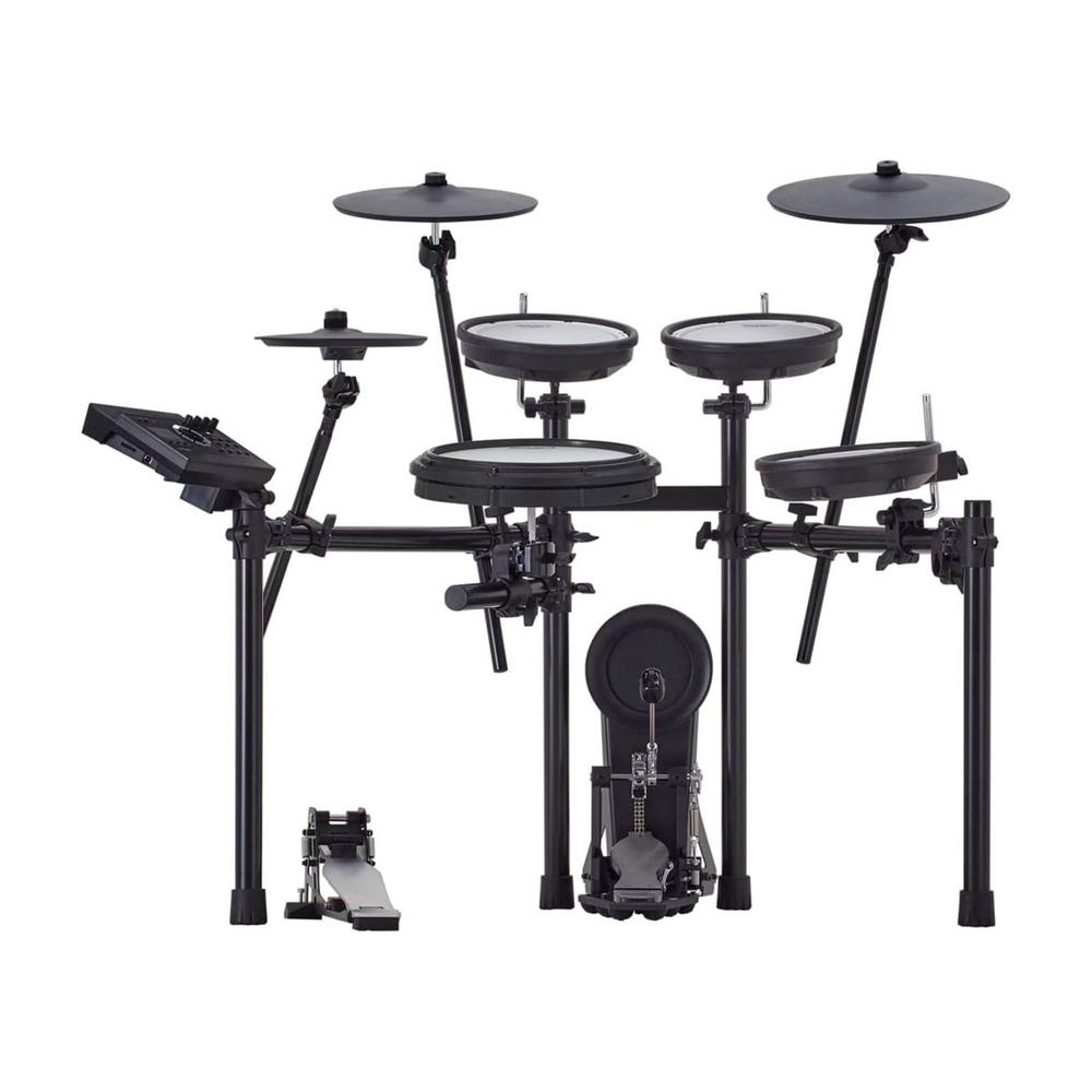 Foto 1 | Kit De Batería Electrónica De 5 Pzs Roland Td-17kv2s Color Negro Parches Mesh