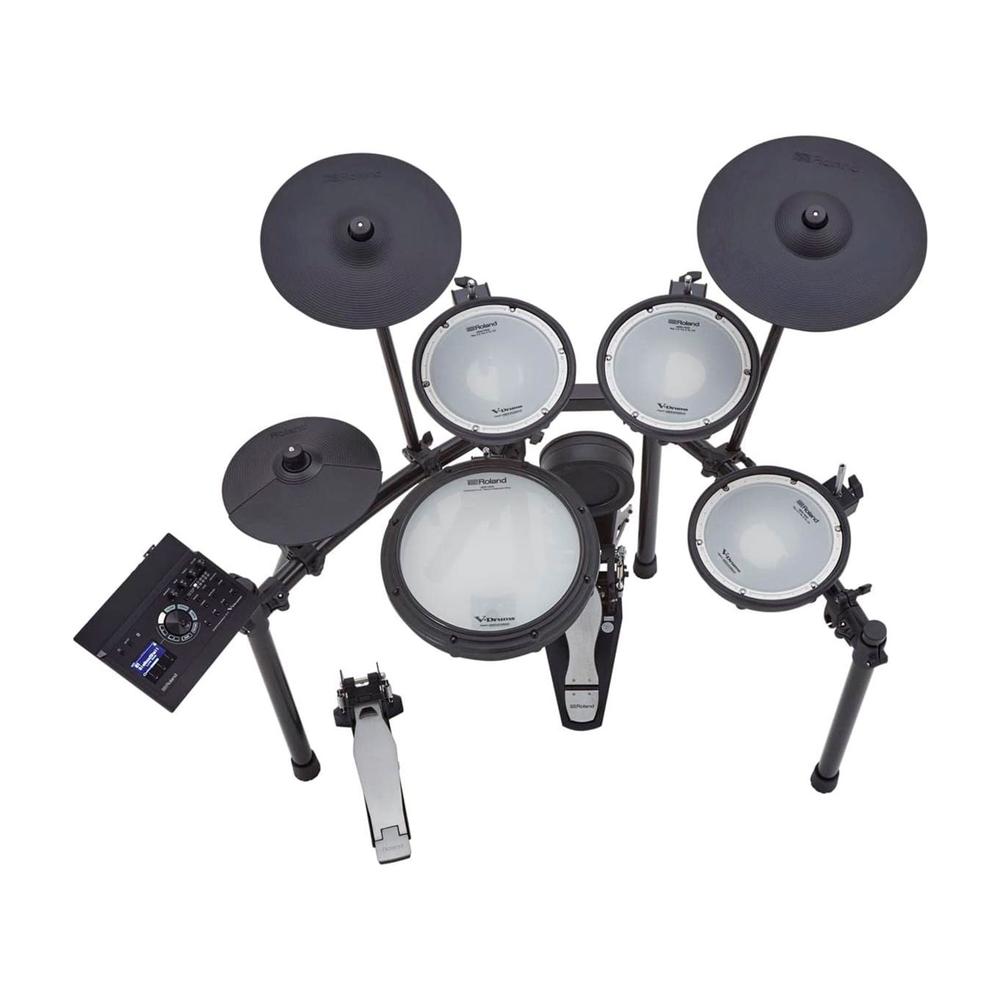 Foto 4 pulgar | Kit De Batería Electrónica De 5 Pzs Roland Td-17kv2s Color Negro Parches Mesh