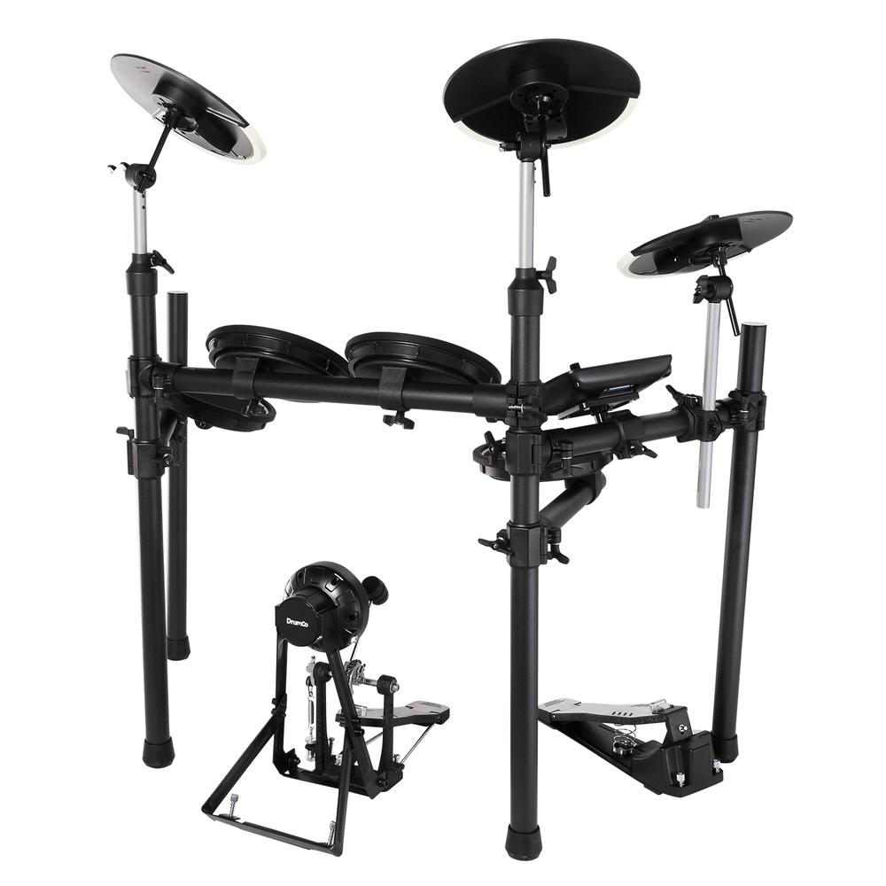 Foto 3 pulgar | Set De Batería Electrónica Drumco Copper Ii - Wh Color Blanco De 8 Pz