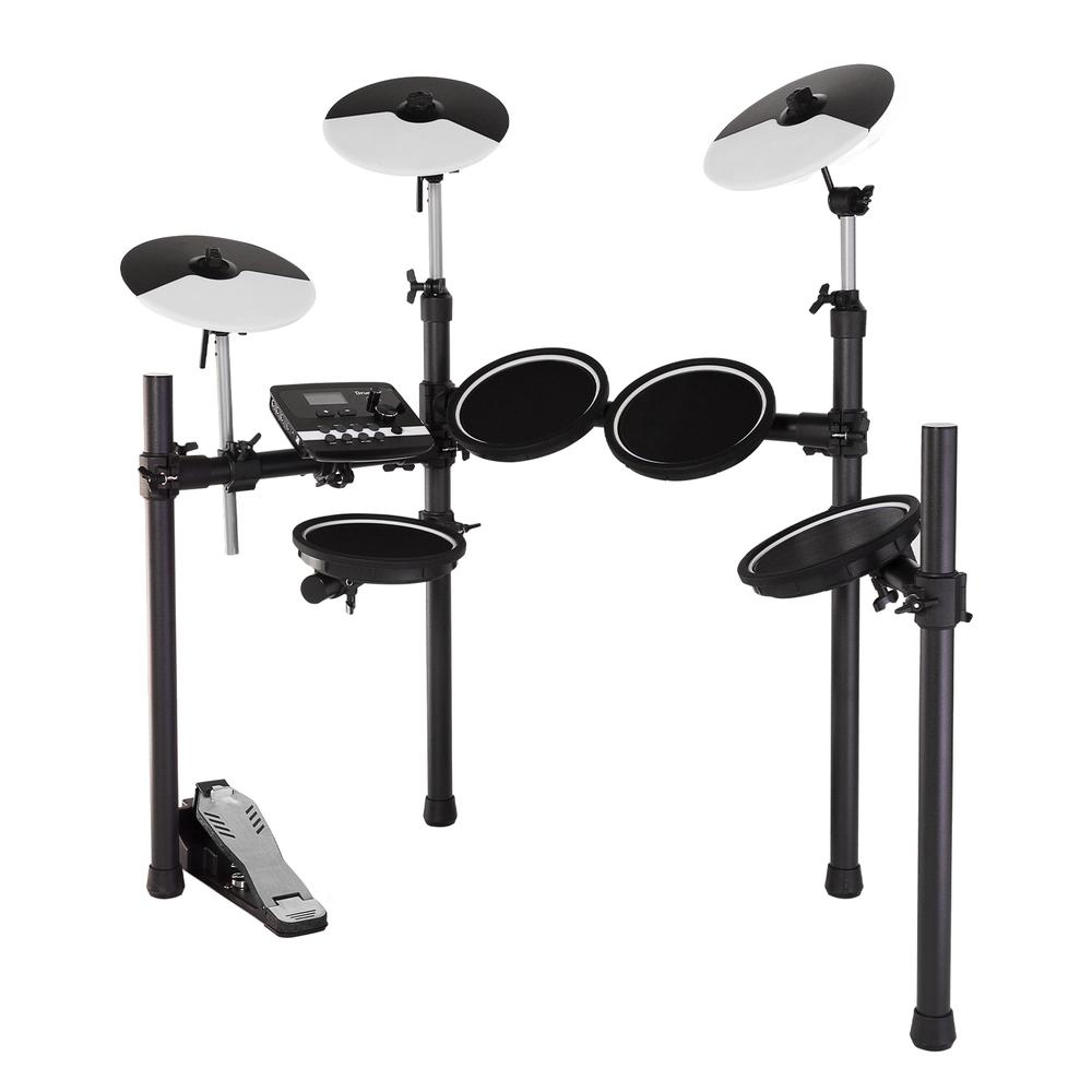 Foto 5 pulgar | Set De Batería Electrónica Drumco Copper Ii - Wh Color Blanco De 8 Pz