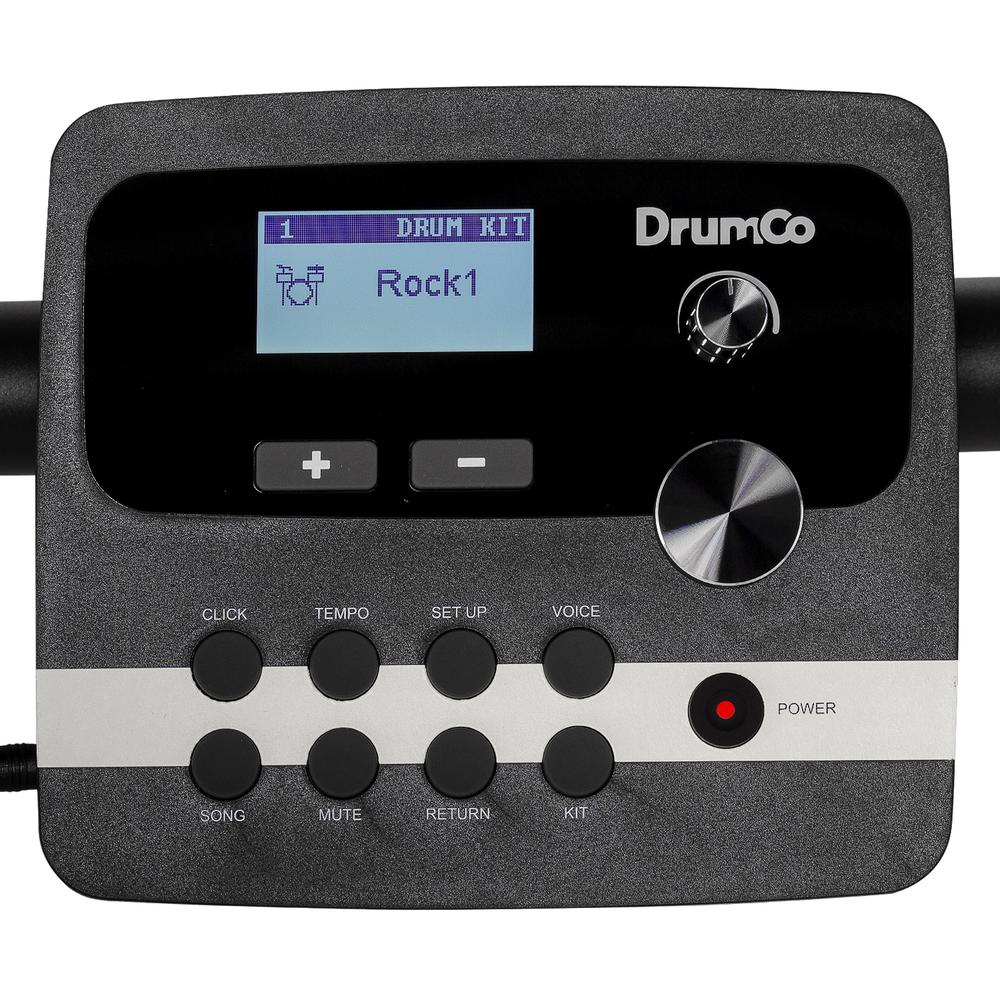 Foto 8 pulgar | Set De Batería Electrónica Drumco Copper Ii - Wh Color Blanco De 8 Pz