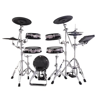 Foto 1 | Set De Batería Electrónica 9 Pzs Drumco Platinum - Pk Color Rosa