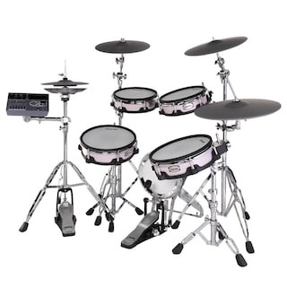 Foto 4 | Set De Batería Electrónica 9 Pzs Drumco Platinum - Pk Color Rosa