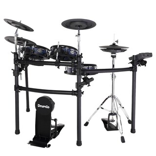 Foto 2 | Set De Batería Electrónica Drumco Titanium Ii - Bl Color Azul 9 Pzs
