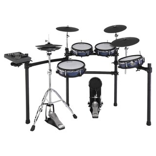 Foto 3 | Set De Batería Electrónica Drumco Titanium Ii - Bl Color Azul 9 Pzs