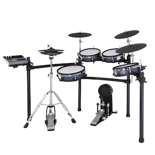 Foto 4 | Set De Batería Electrónica Drumco Titanium Ii - Bl Color Azul 9 Pzs