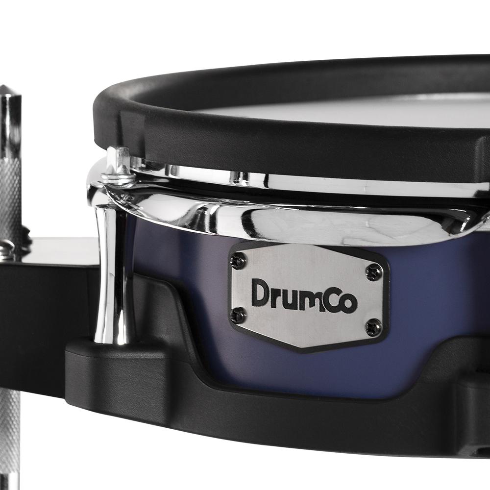Foto 6 pulgar | Set De Batería Electrónica Drumco Titanium Ii - Bl Color Azul 9 Pzs