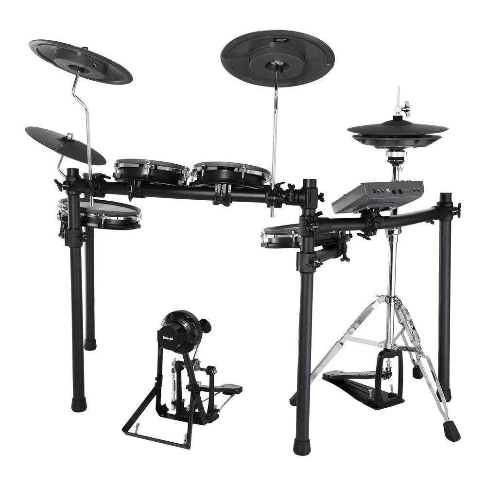 Foto 2 | Set De Batería Electrónica Drumco Mercury Ii - Sl Pad Pad Plateado 9 Pzs