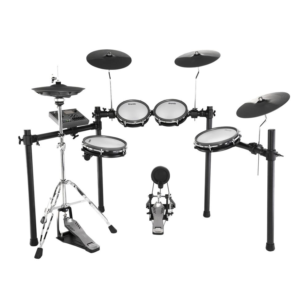 Foto 4 pulgar | Set De Batería Electrónica Drumco Mercury Ii - Sl Pad Pad Plateado 9 Pzs